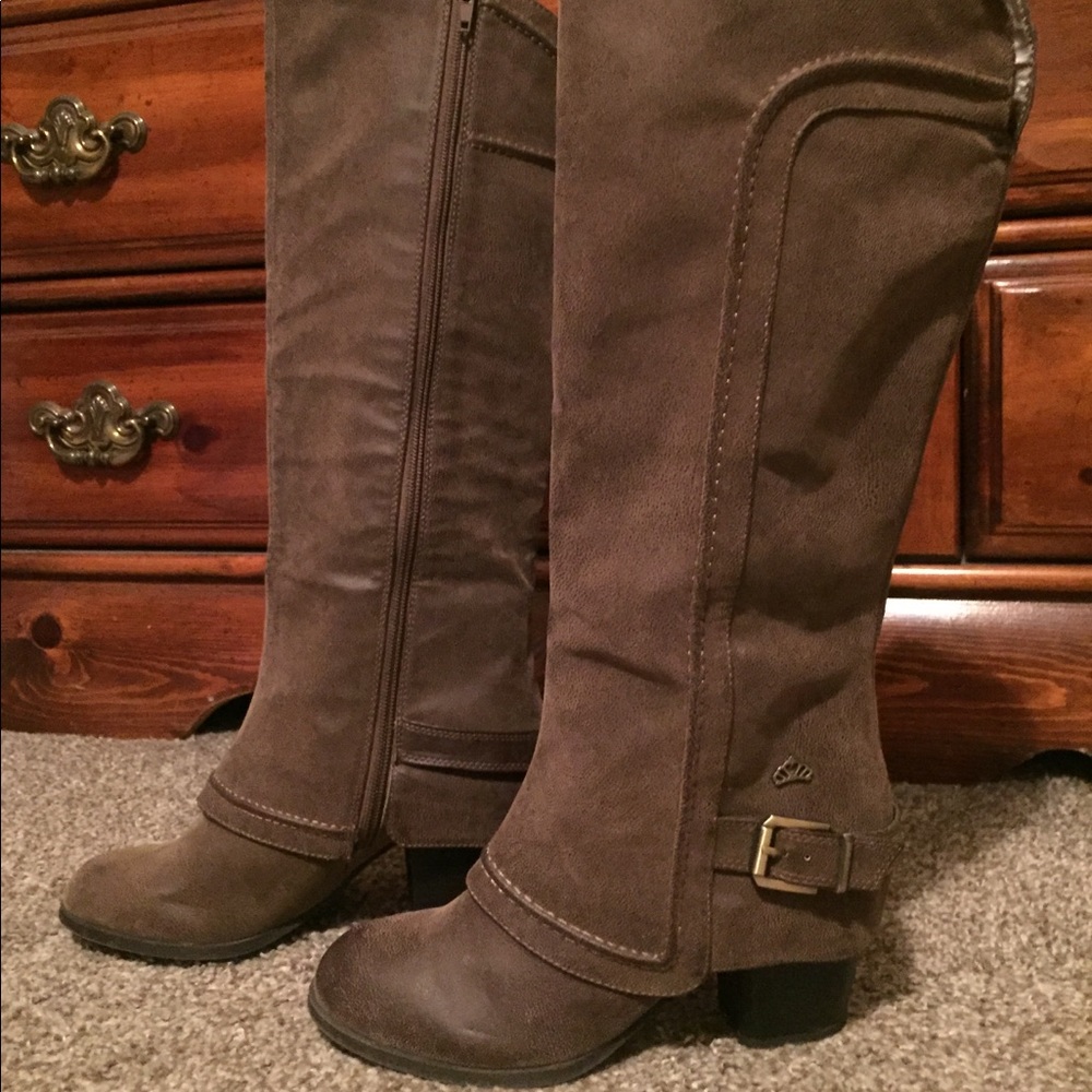 Knee high boots